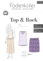 Preview: Titelbild Papierschnittmuster Top und Rock von Fadenkäfer